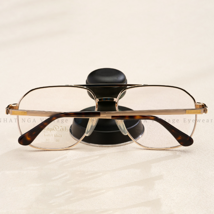 GỌNG KÍNH LIỀN VÀNH BỌC VÀNG ST DUPONT DP2429T