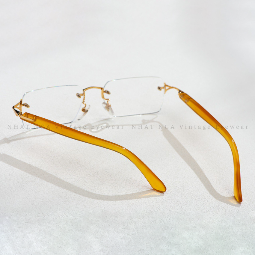 GỌNG KÍNH VÀNG 18K ĐỒI MỒI 