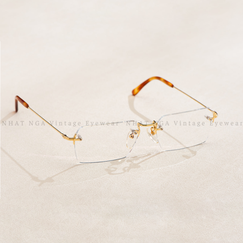 GỌNG KÍNH VÀNG PARIS MIKI - AU111