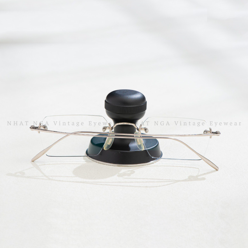 GỌNG KÍNH 3 MẢNH VÀNG TRẮNG 14K G-PLUS 44-629