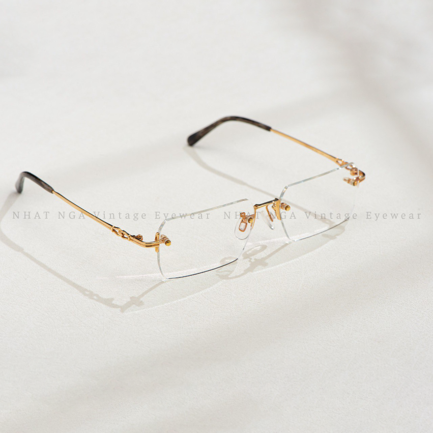 GỌNG KÍNH VÀNG NỘI ĐỊA NHẬT MM129