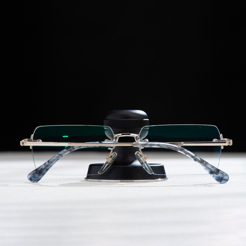 GỌNG 3 MẢNH VÀNG TRẮNG 14K BURBERRY 609W