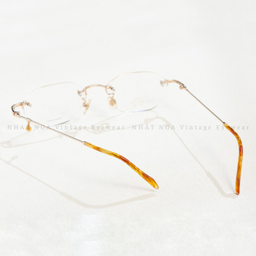 GỌNG KÍNH 3 MẢNH DECOR VÀNG ĐÚC NOMAR JEANE