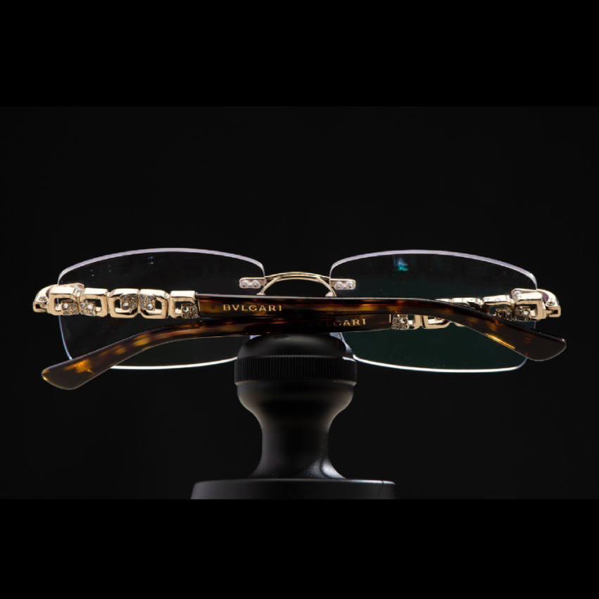 GỌNG KÍNH 3 MẢNH BVLGARI 2184-B