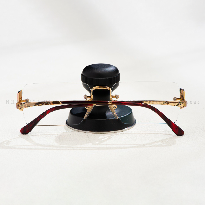 GỌNG KÍNH BỌC VÀNG YSL PARIS 30- 8691