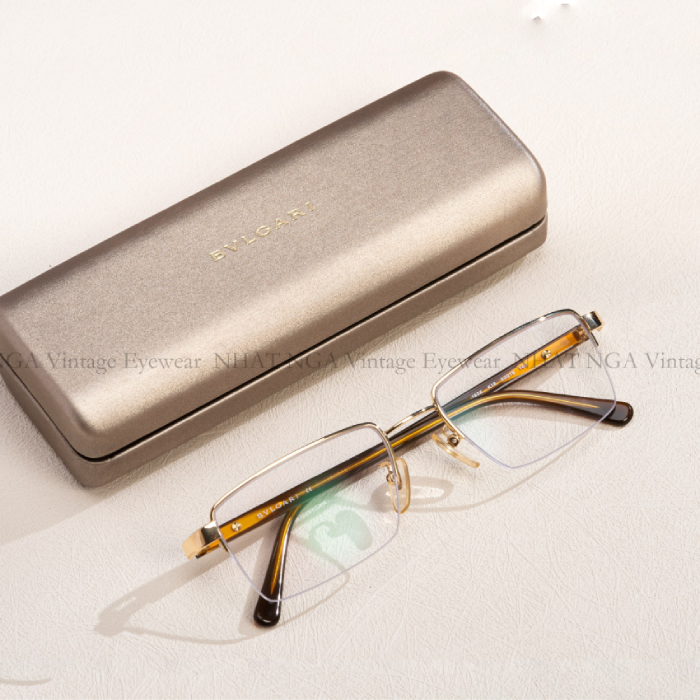 GỌNG KÍNH VÀNG BVLGARI 163K
