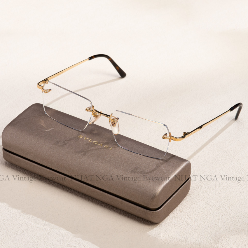 GỌNG 3 MẢNH VÀNG 18K BVLGARI 124K