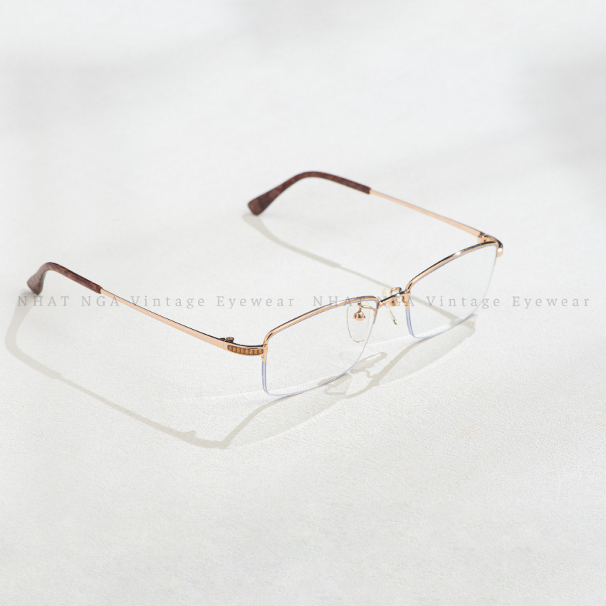 GỌNG KÍNH 3 MẢNH VÀNG HỒNG 18K PIERRE CARDIN PC-746 PC