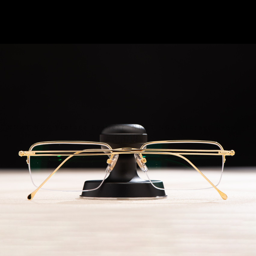 GỌNG CĂNG CƯỚC VÀNG 18K ĐÍNH KIM LOTOS 9C13