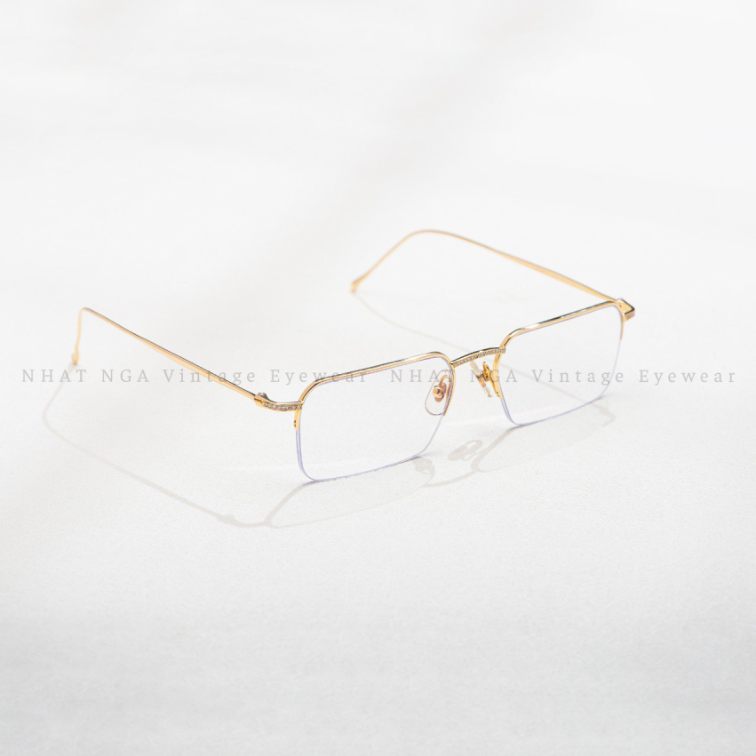 GỌNG CĂNG CƯỚC VÀNG 18K ĐÍNH KIM LOTOS L7B2810TB