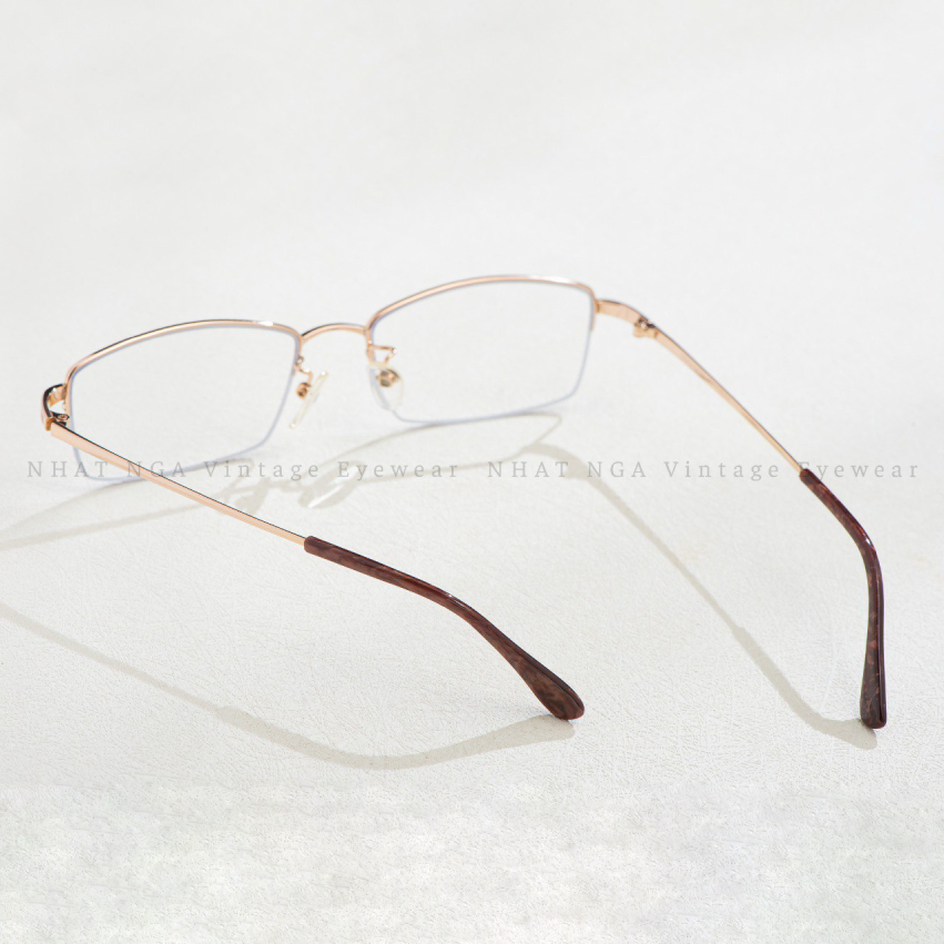 GỌNG KÍNH 3 MẢNH VÀNG HỒNG 18K PIERRE CARDIN PC-746 PC