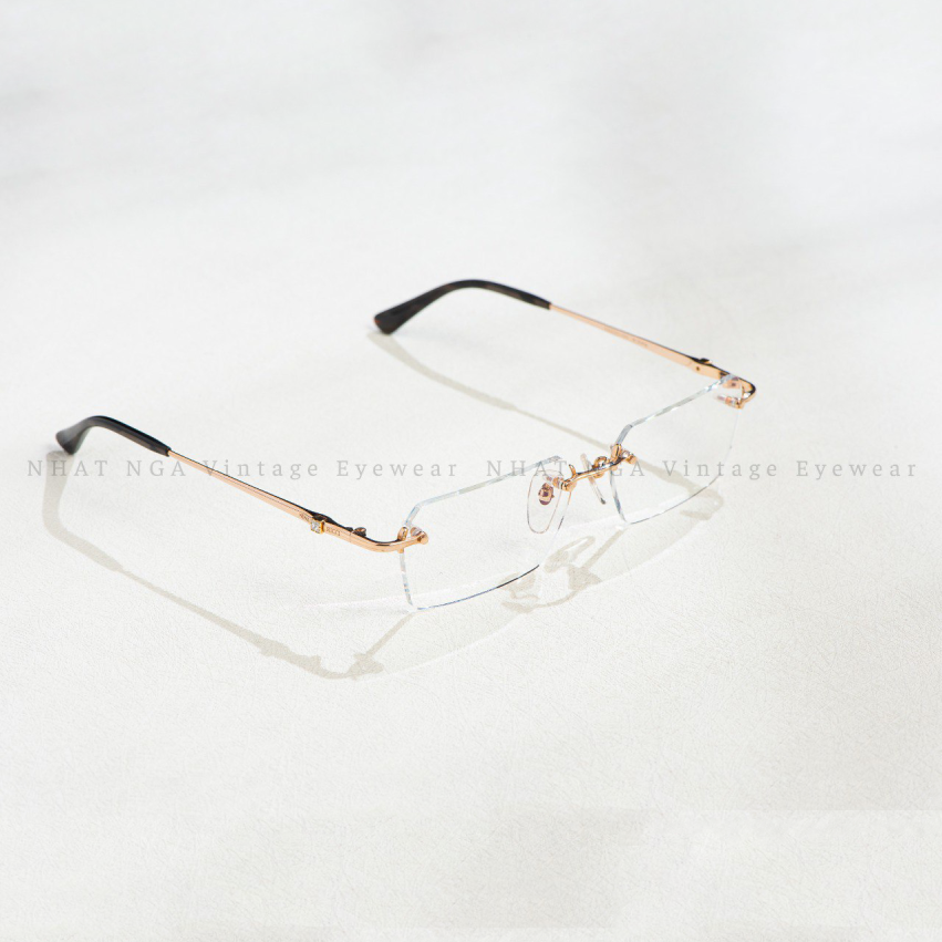 GỌNG KÍNH 3 MẢNH VÀNG HỒNG NINA RICCI NR2650