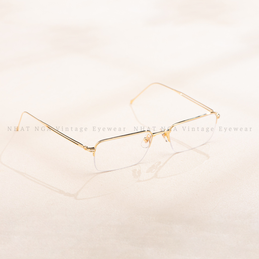 GỌNG CĂNG CƯỚC VÀNG 18K ĐÍNH KIM LOTOS 9C13