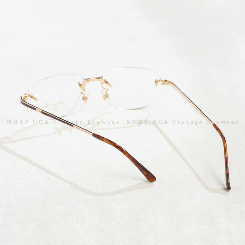 GỌNG KÍNH 3 MẢNH BỌC VÀNG DOMINIQUE FRANCE DF-1528