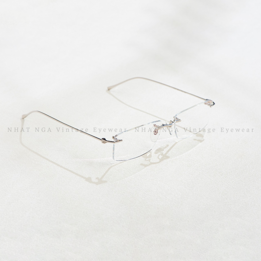 GỌNG KÍNH 3 MẢNH VÀNG TRẮNG HEARTECH KH-918