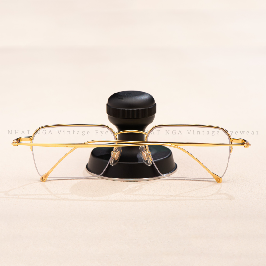 GỌNG CĂNG CƯỚC VÀNG 18K ĐÍNH KIM LOTOS  L7B2810