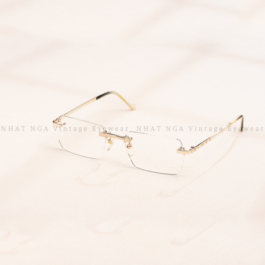 Gọng kính vàng Alfred Dunhill - 045