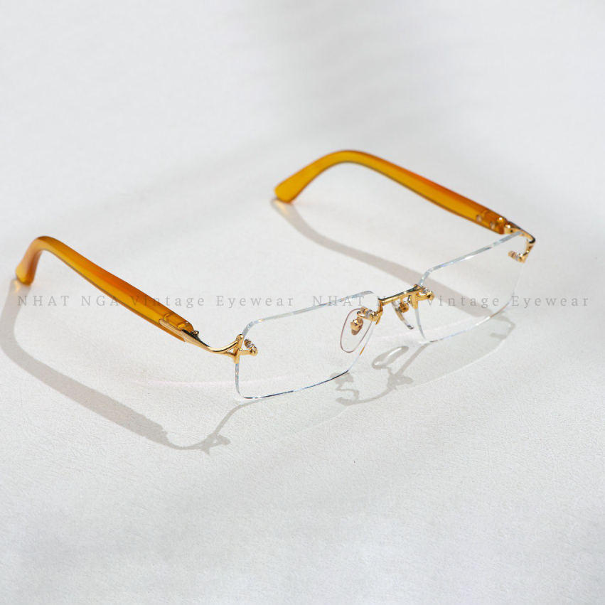 GỌNG KÍNH VÀNG 18K ĐỒI MỒI 