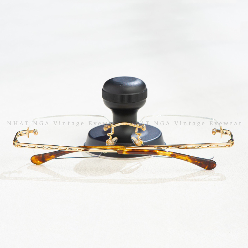 GỌNG KÍNH 3 MẢNH VÀNG CITIZEN CLAIRE 