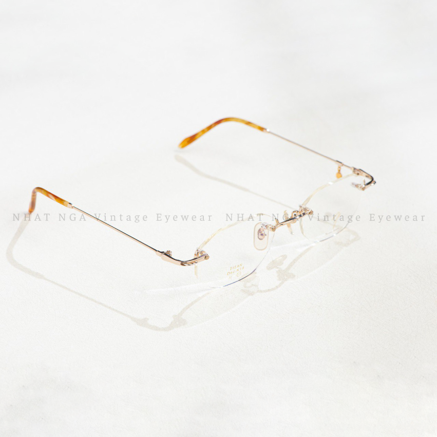 GỌNG KÍNH 3 MẢNH DECOR VÀNG ĐÚC NOMAR JEANE