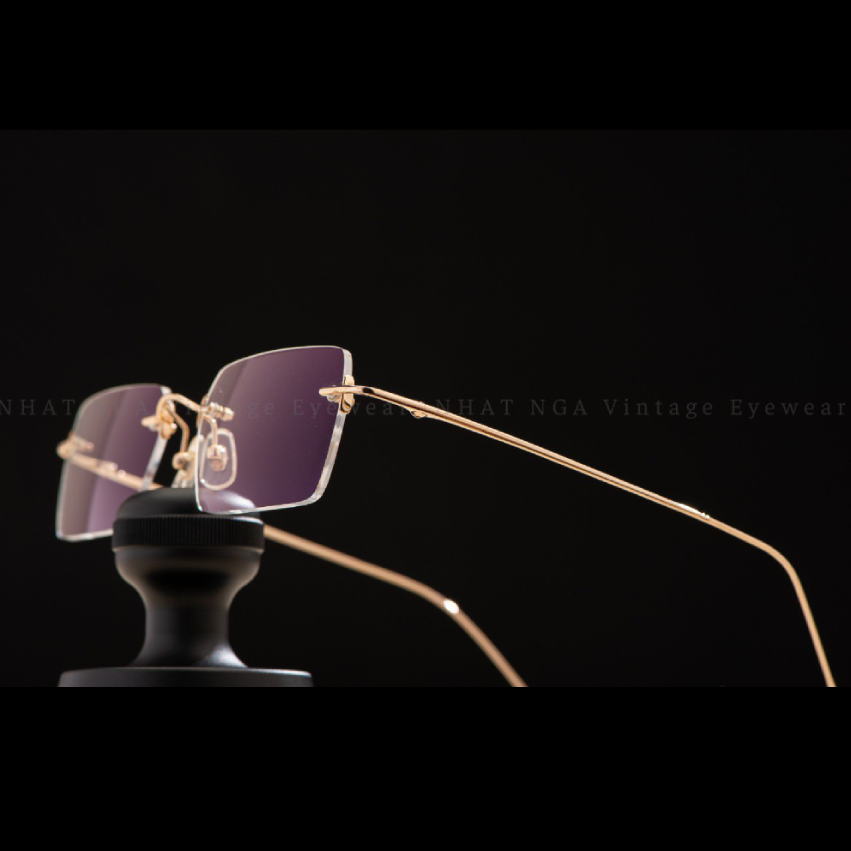 GỌNG CĂNG CƯỚC VÀNG HỒNG 18K LOTOS R618