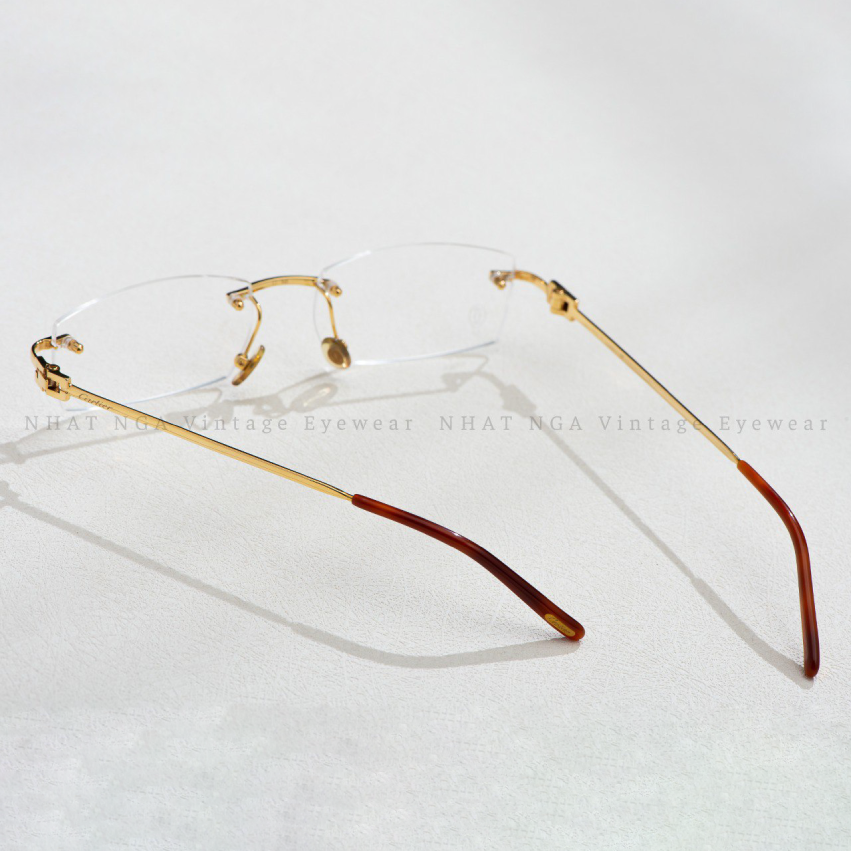 GỌNG KÍNH VÀNG CARTIER 3459659