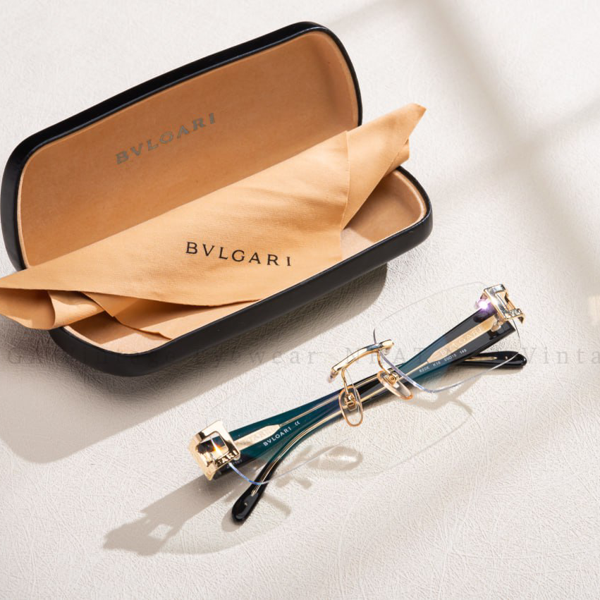 GỌNG KÍNH VÀNG BVLGARI 620K