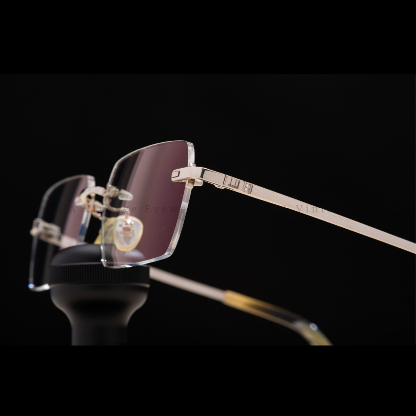 GỌNG 3 MẢNH VÀNG TRẮNG 18K/14K ĐÍNH KIM  05501