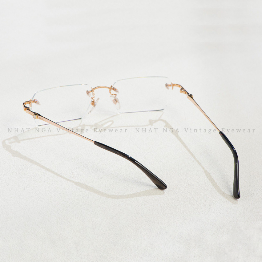 GỌNG KÍNH 3 MẢNH VÀNG HỒNG NINA RICCI NR2650