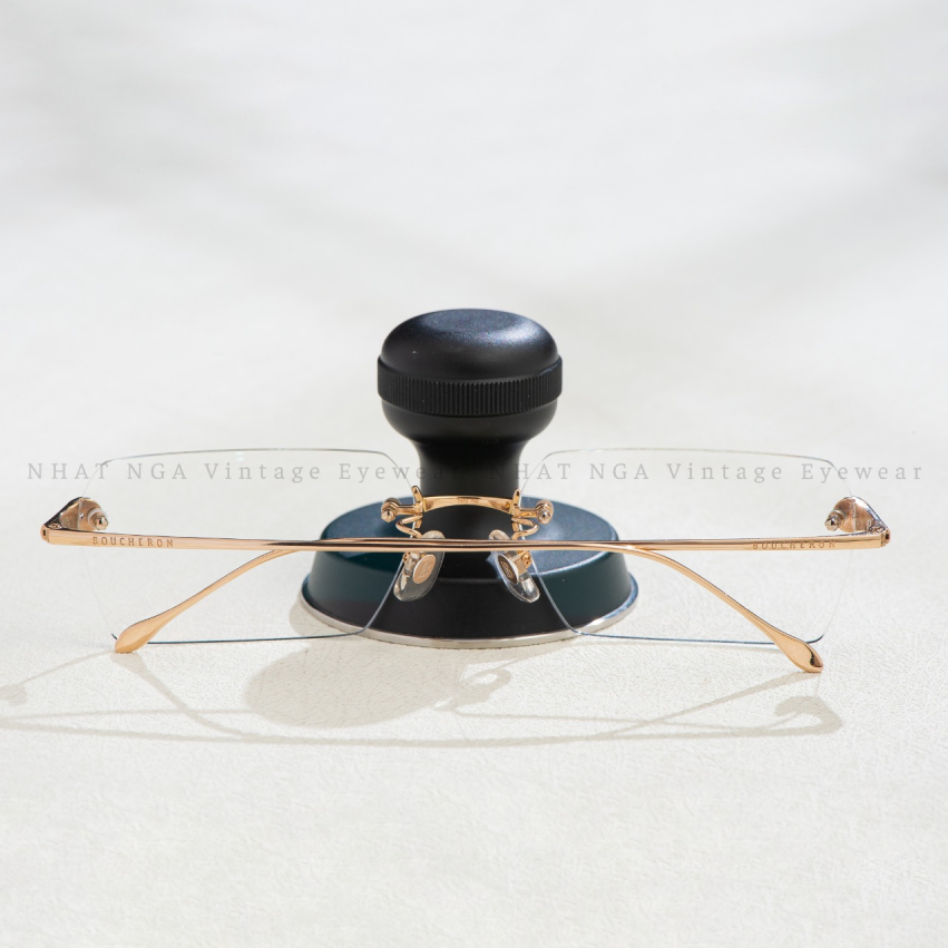 GỌNG KÍNH 3 MẢNH VÀNG HỒNG BOUCHERON BOU12J