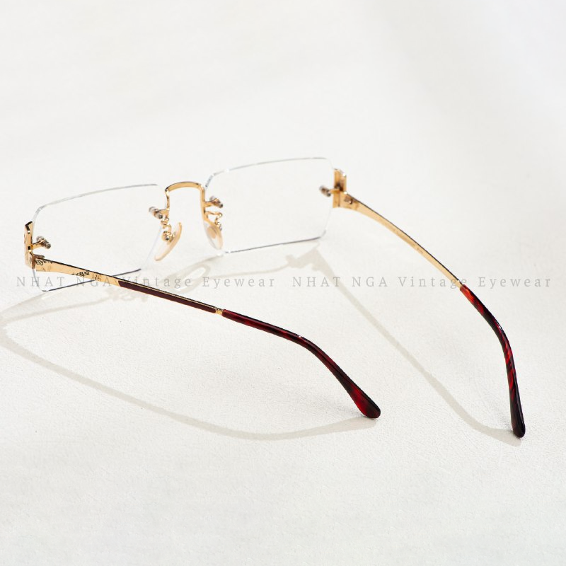 GỌNG KÍNH BỌC VÀNG YSL PARIS 30- 8691