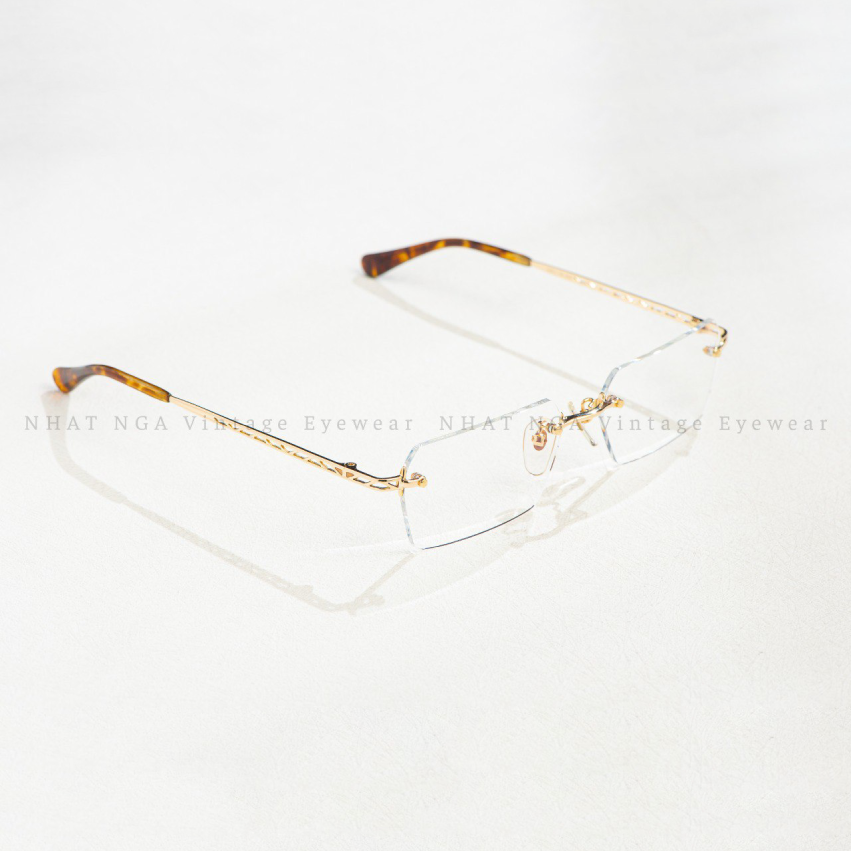 GỌNG KÍNH 3 MẢNH VÀNG CITIZEN CLAIRE 