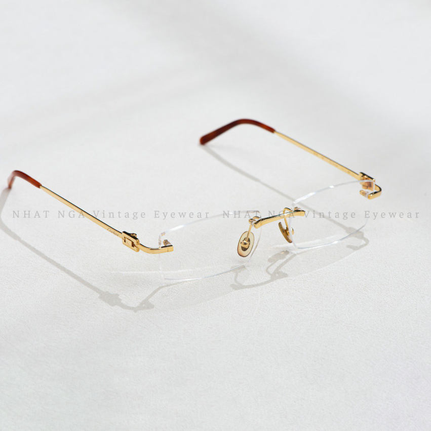 GỌNG KÍNH VÀNG CARTIER 3459659
