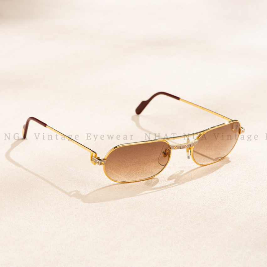 GỌNG KÍNH CARTIER SANTOS SUNGLASSES