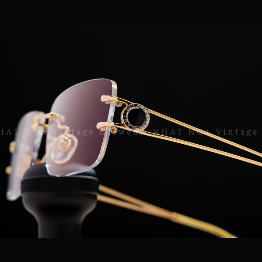 GỌNG 3 MẢNH VÀNG 18K BVLGARI 219K