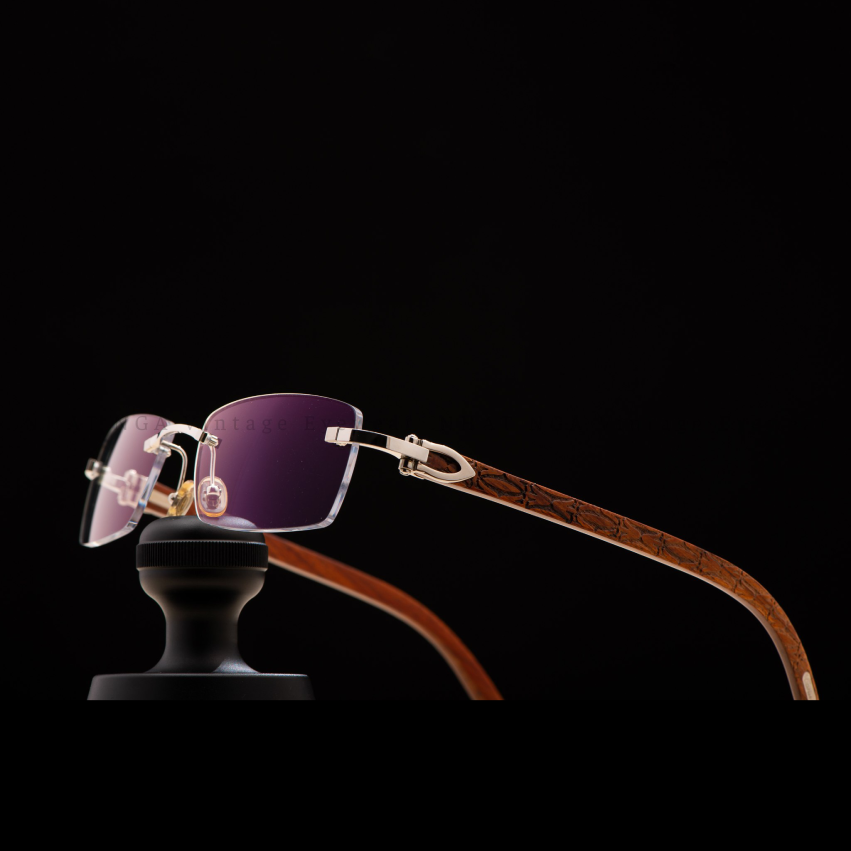 GỌNG KÍNH GỖ CARTIER - 415