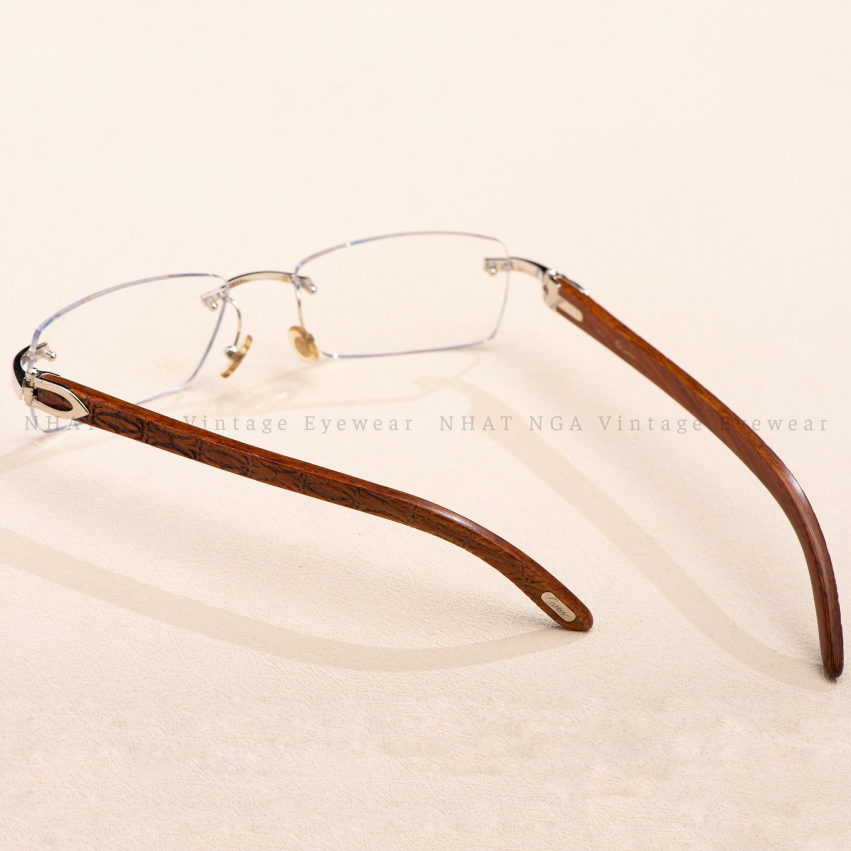 GỌNG KÍNH GỖ CARTIER - 415