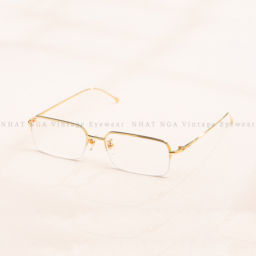 GỌNG CĂNG CƯỚC VÀNG 18K ĐÍNH KIM DIOR - 048