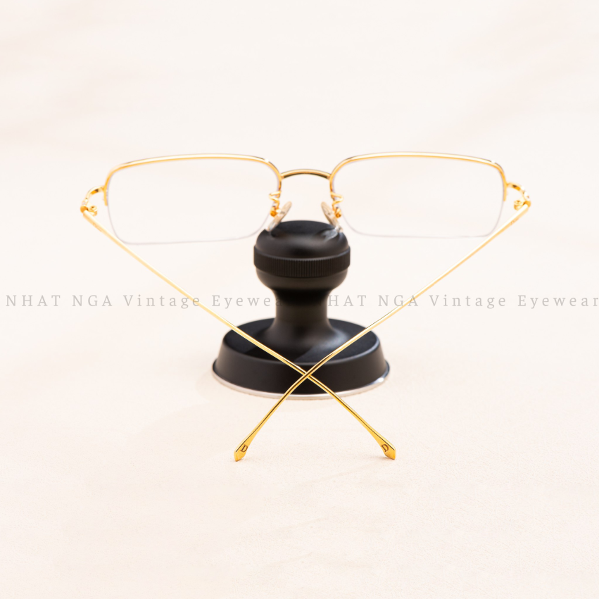 GỌNG CĂNG CƯỚC VÀNG 18K ĐÍNH KIM DIOR - 048
