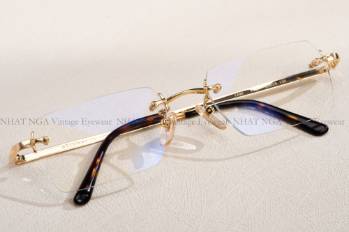 GỌNG 3 MẢNH VÀNG 18K BVLGARI 124K