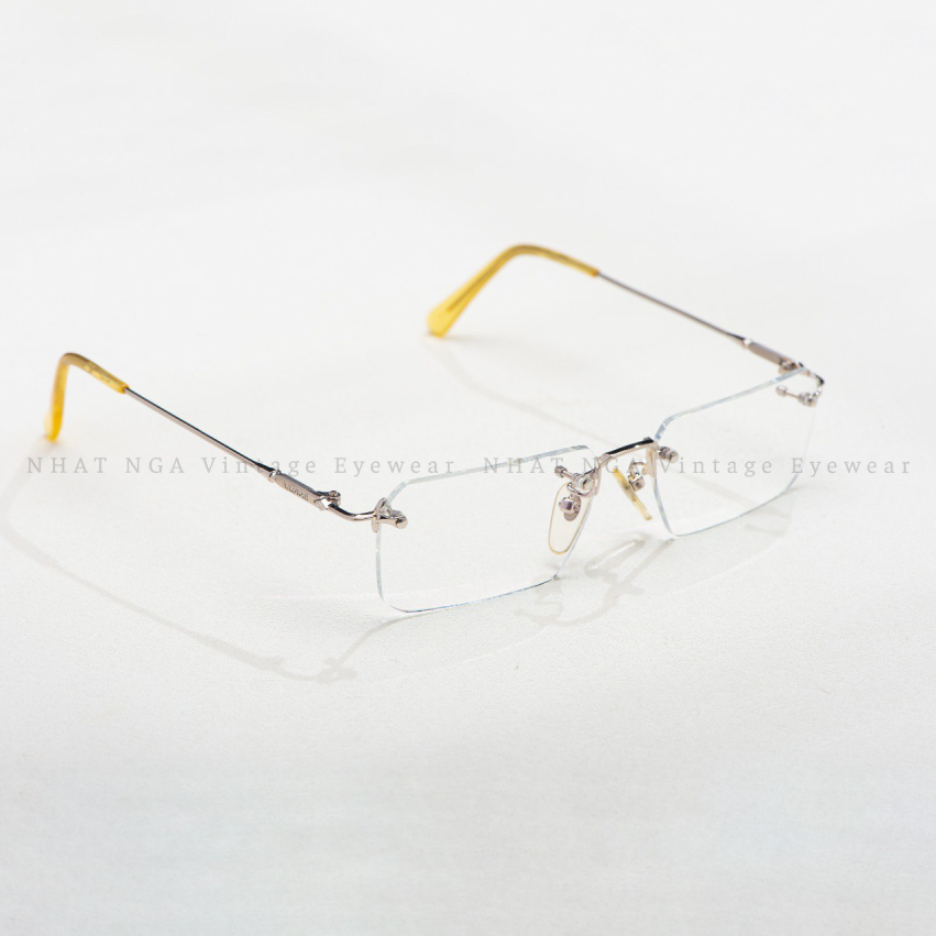 GỌNG 3 MẢNH VÀNG TRẮNG 18K A.TESTONI