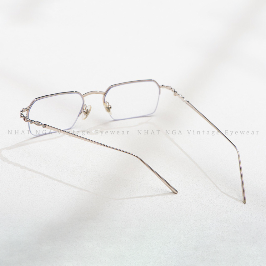 GỌNG CĂNG CƯỚC VÀNG TRẮNG 18K ĐÍNH KIM CHAUMET CH-F01