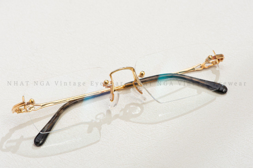 GỌNG KÍNH VÀNG NỘI ĐỊA NHẬT MM129