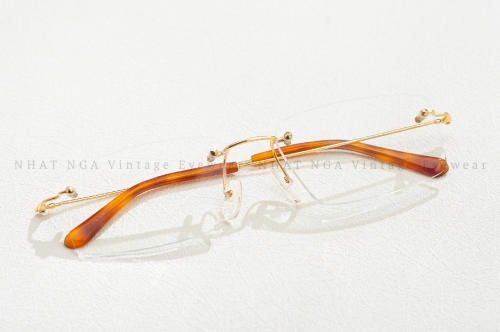 GỌNG KÍNH VÀNG PARIS MIKI AU-149