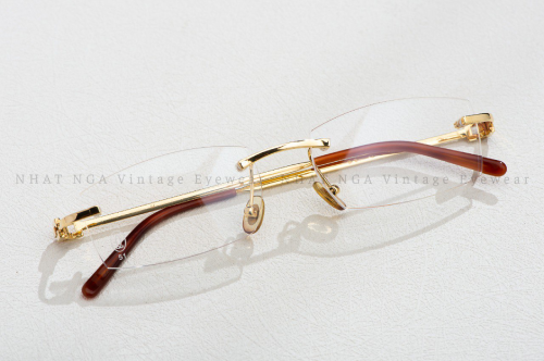 GỌNG KÍNH VÀNG CARTIER 3459659