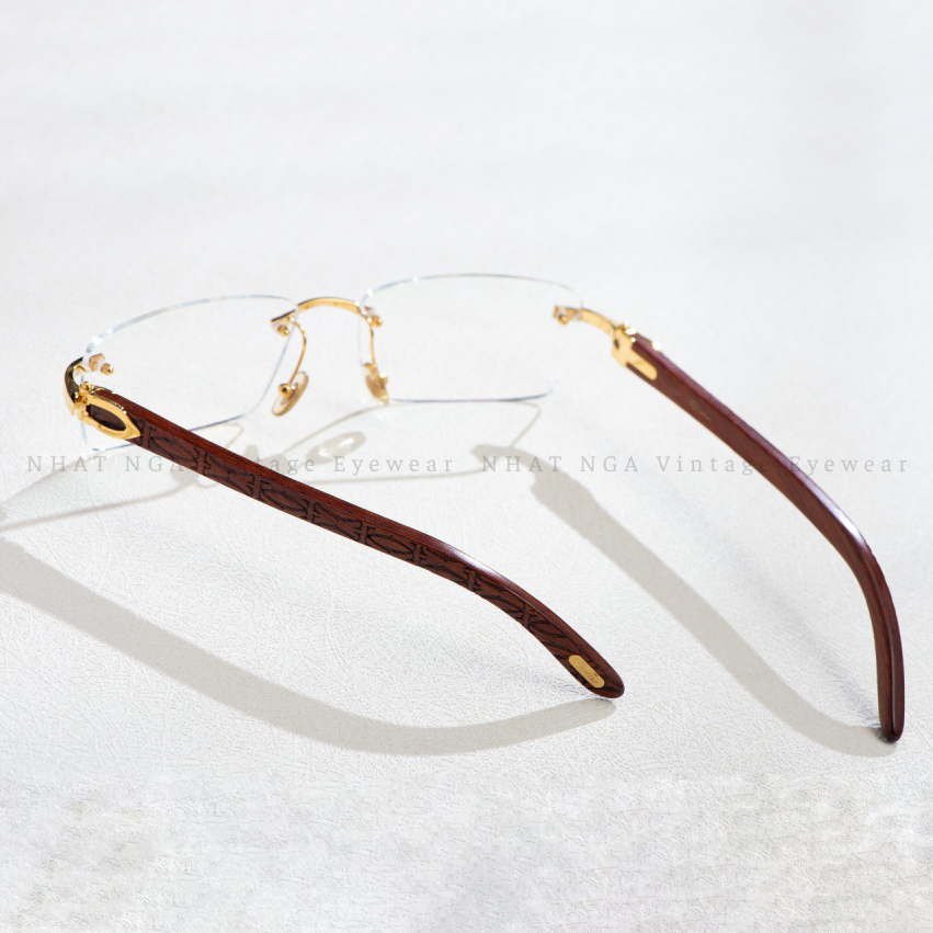 GỌNG KÍNH GỖ CARTIER 416992