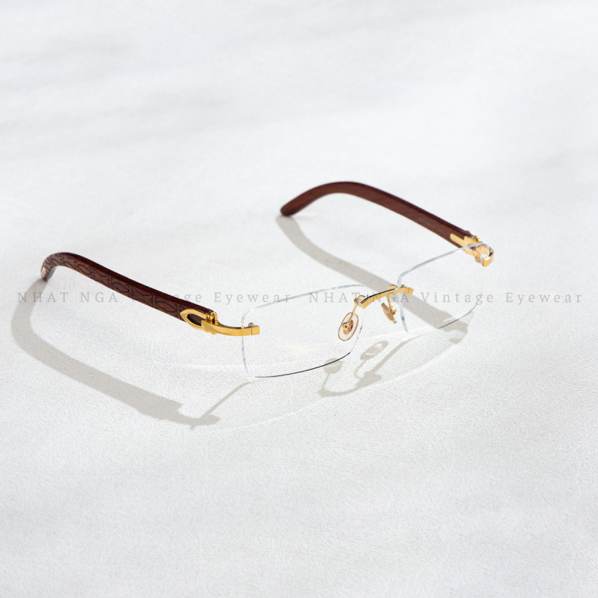 GỌNG KÍNH GỖ CARTIER 416992