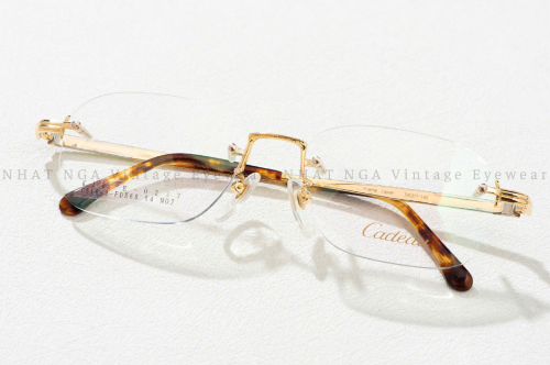 GỌNG KÍNH 3 MẢNH VÀNG 18K CADEAU C-516-A