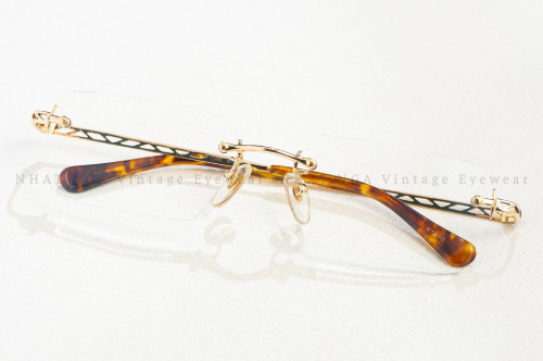 GỌNG KÍNH 3 MẢNH VÀNG CITIZEN CLAIRE 