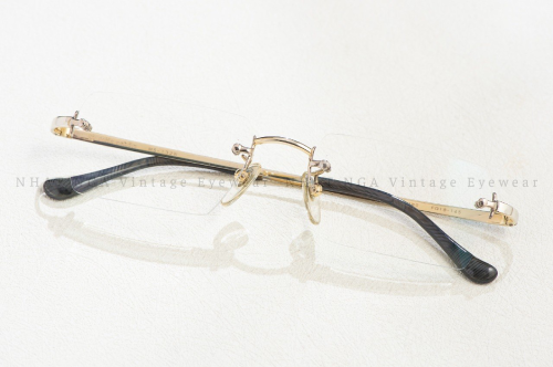 GỌNG KÍNH 3 MẢNH VÀNG TRẮNG MILA SHON MS-132W